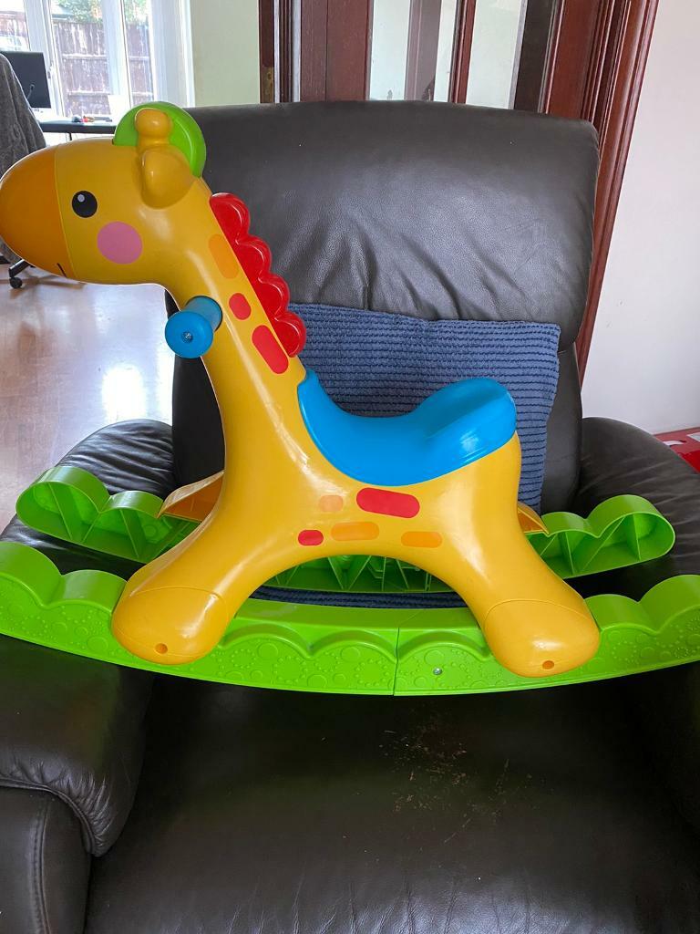 giraffe rocking horse fisher price